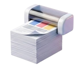 Imagem de uma impressora